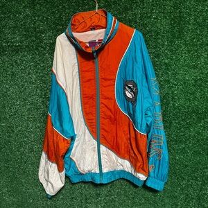 Pro Player Vibrant Orange Jacket with Blue Details